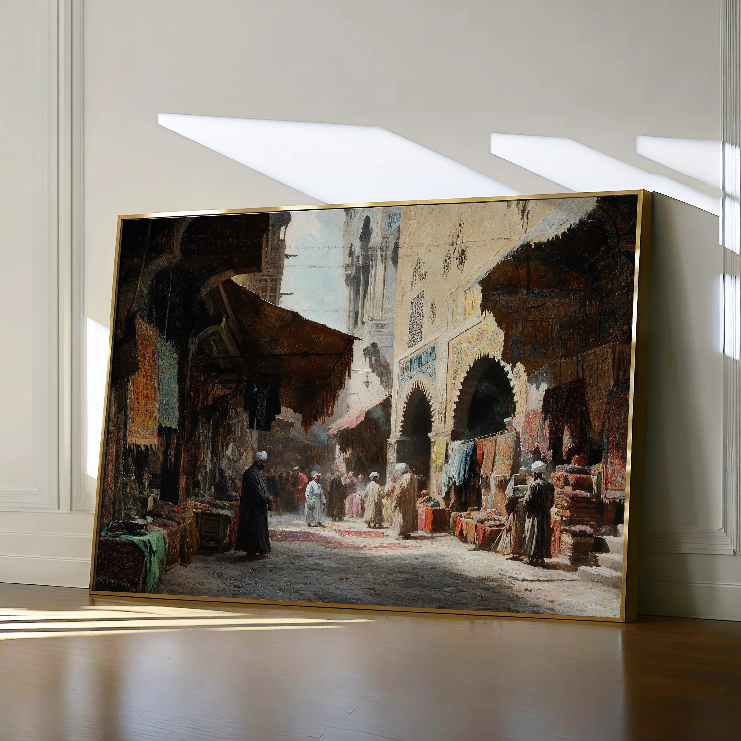 Orientalist 041 Canvas Art 60 x 40 cm / Black