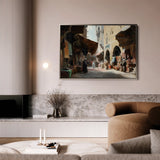 Orientalist 041 Canvas Art 60 x 40 cm / Black