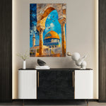 Palestine 041 Canvas Art 60 x 40 cm / Black