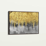 Abstract 042 Canvas Art 60 x 40 cm / Black