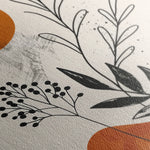 Boho 042 Canvas Art 60 x 40 cm / Black