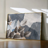 Floral 042 Canvas Art 60 x 40 cm / Black
