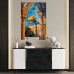 Palestine 042 Canvas Art 60 x 40 cm / Black