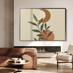 Boho 043 Canvas Art 60 x 40 cm / Black