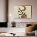 Boho 043 Canvas Art 60 x 40 cm / Black