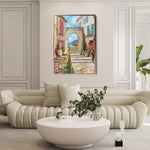 Landscape 043 Canvas Art 60 x 40 cm / Black
