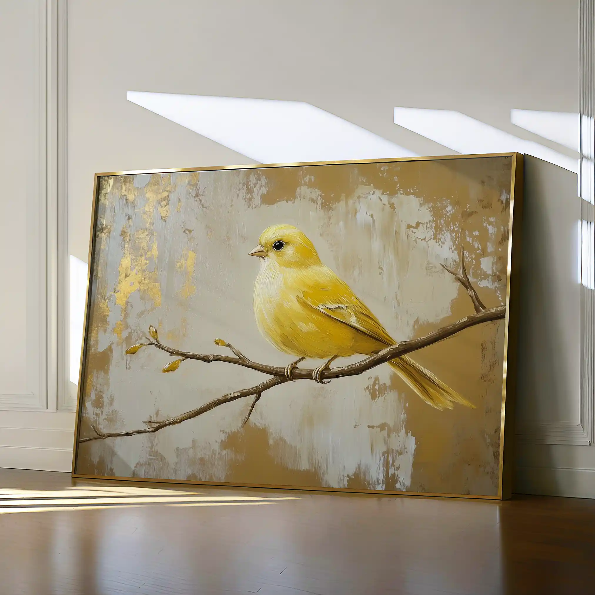 Animals 044 Canvas Art 60 x 40 cm / Black