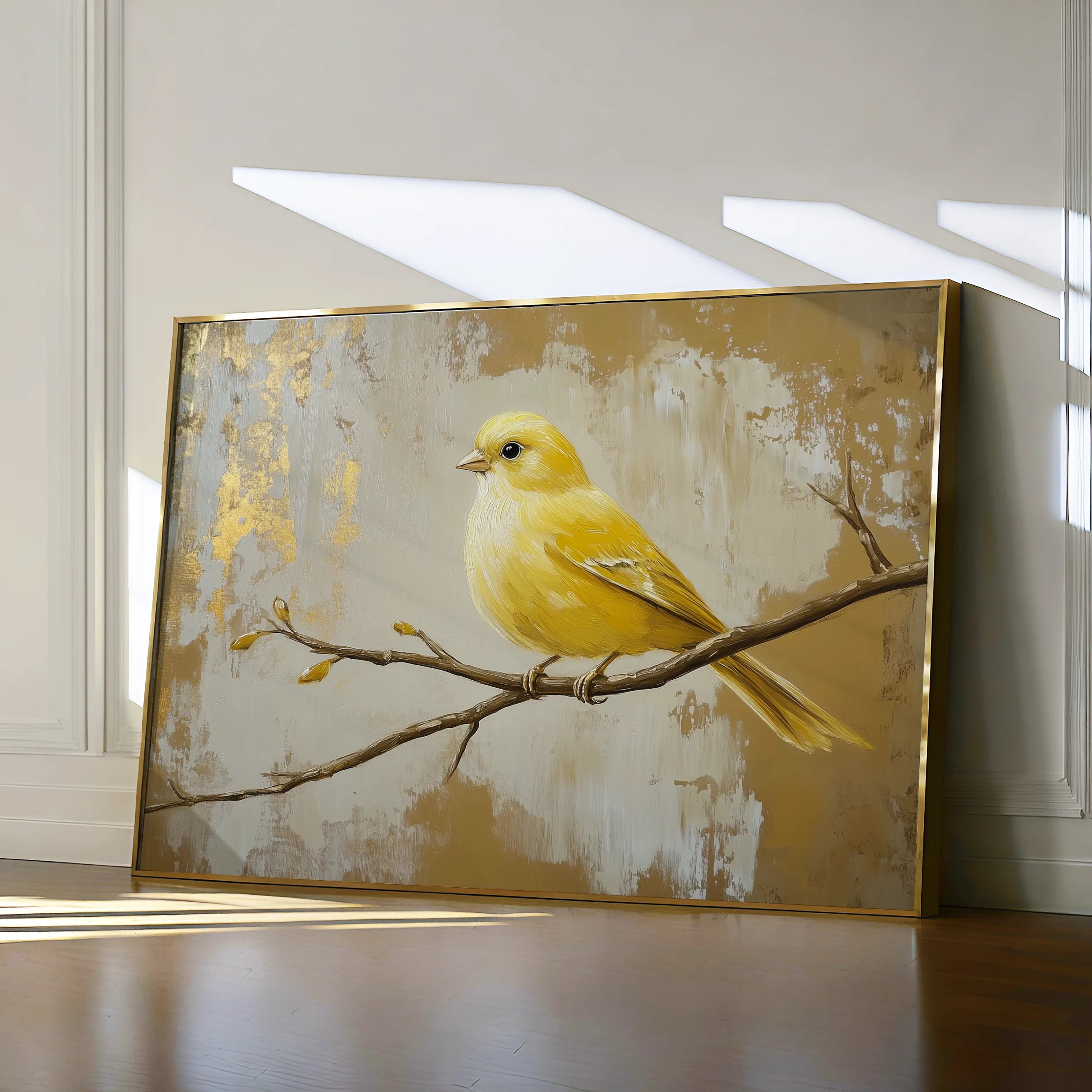 Animals 044 Canvas Art 60 x 40 cm / Black