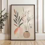 Boho 044 Canvas Art 60 x 40 cm / Black