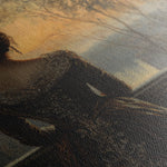 Classic 044 Canvas Art 60 x 40 cm / Black