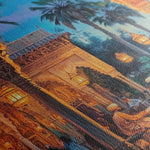 Orientalist 044 Canvas Art 60 x 40 cm / Black