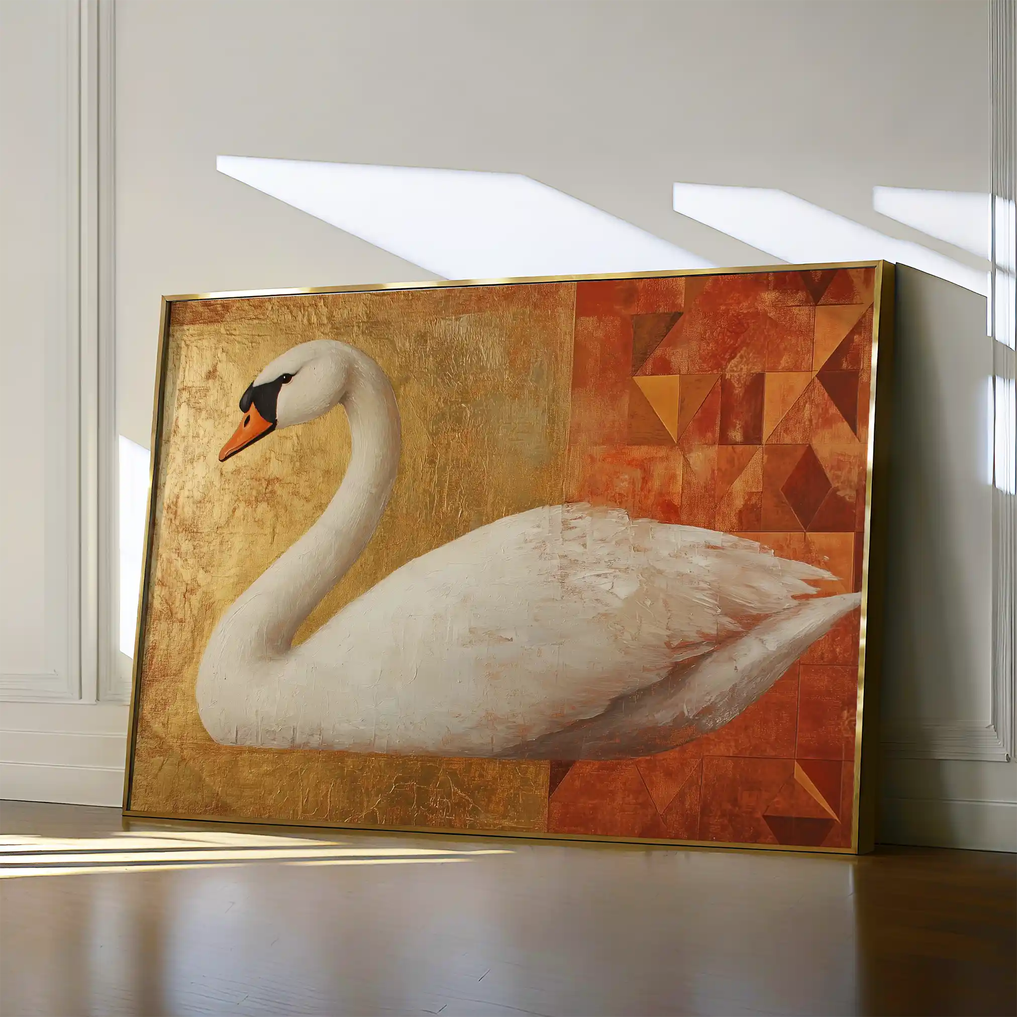 Animals 045 Canvas Art 60 x 40 cm / Black