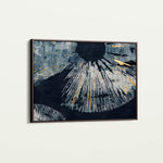 Abstract 045 Canvas Art 60 x 40 cm / Black