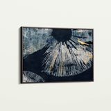 Abstract 045 Canvas Art 60 x 40 cm / Black