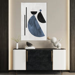 Boho 045 Canvas Art 60 x 40 cm / Black