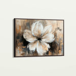 Floral 045 Canvas Art 60 x 40 cm / Black