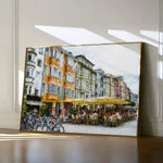 Landscape 045 Canvas Art 60 x 40 cm / Black