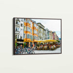 Landscape 045 Canvas Art 60 x 40 cm / Black