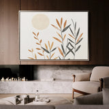 Boho 046 Canvas Art 60 x 40 cm / Black