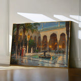 Orientalist 046 Canvas Art 60 x 40 cm / Black