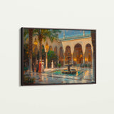 Orientalist 046 Canvas Art 60 x 40 cm / Black