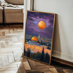 Palestine 046 Canvas Art 60 x 40 cm / Black