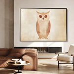 Animals 047 Canvas Art 60 x 40 cm / Black