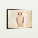 Animals 047 Canvas Art 60 x 40 cm / Black