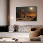 Orientalist 047 Canvas Art 60 x 40 cm / Black