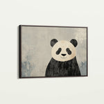 Animals 048 Canvas Art 60 x 40 cm / Black