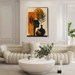 Boho 048 Canvas Art 60 x 40 cm / Black