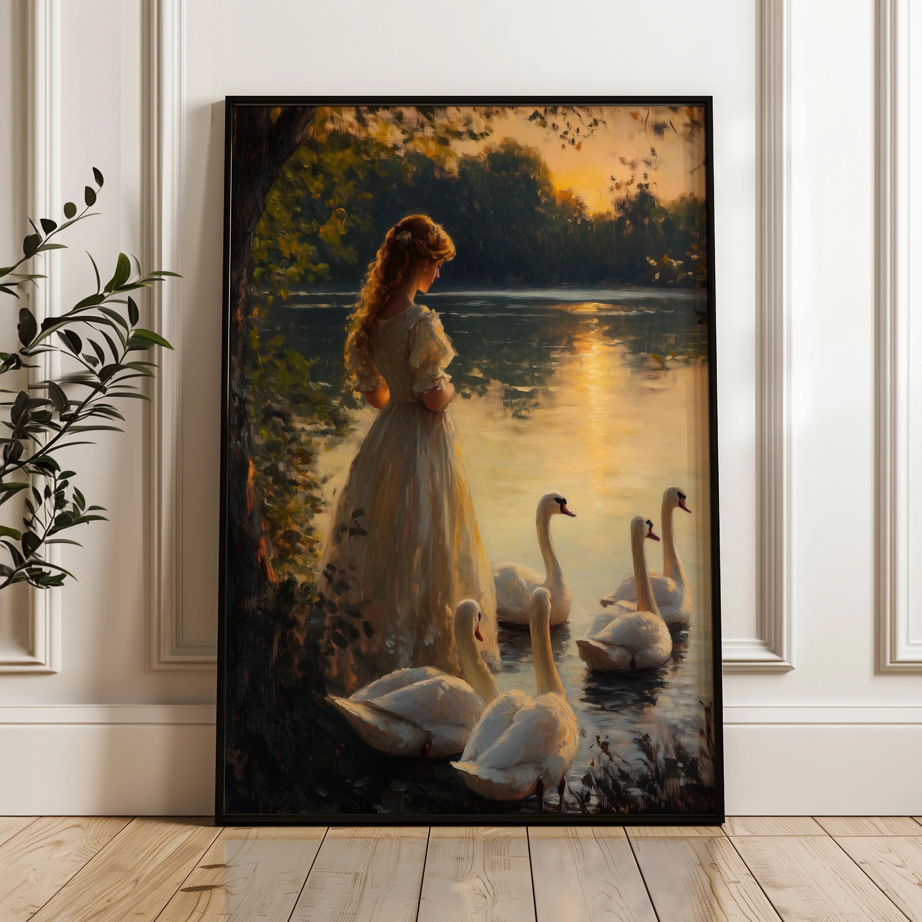 Classic 048 Canvas Art 60 x 40 cm / Black