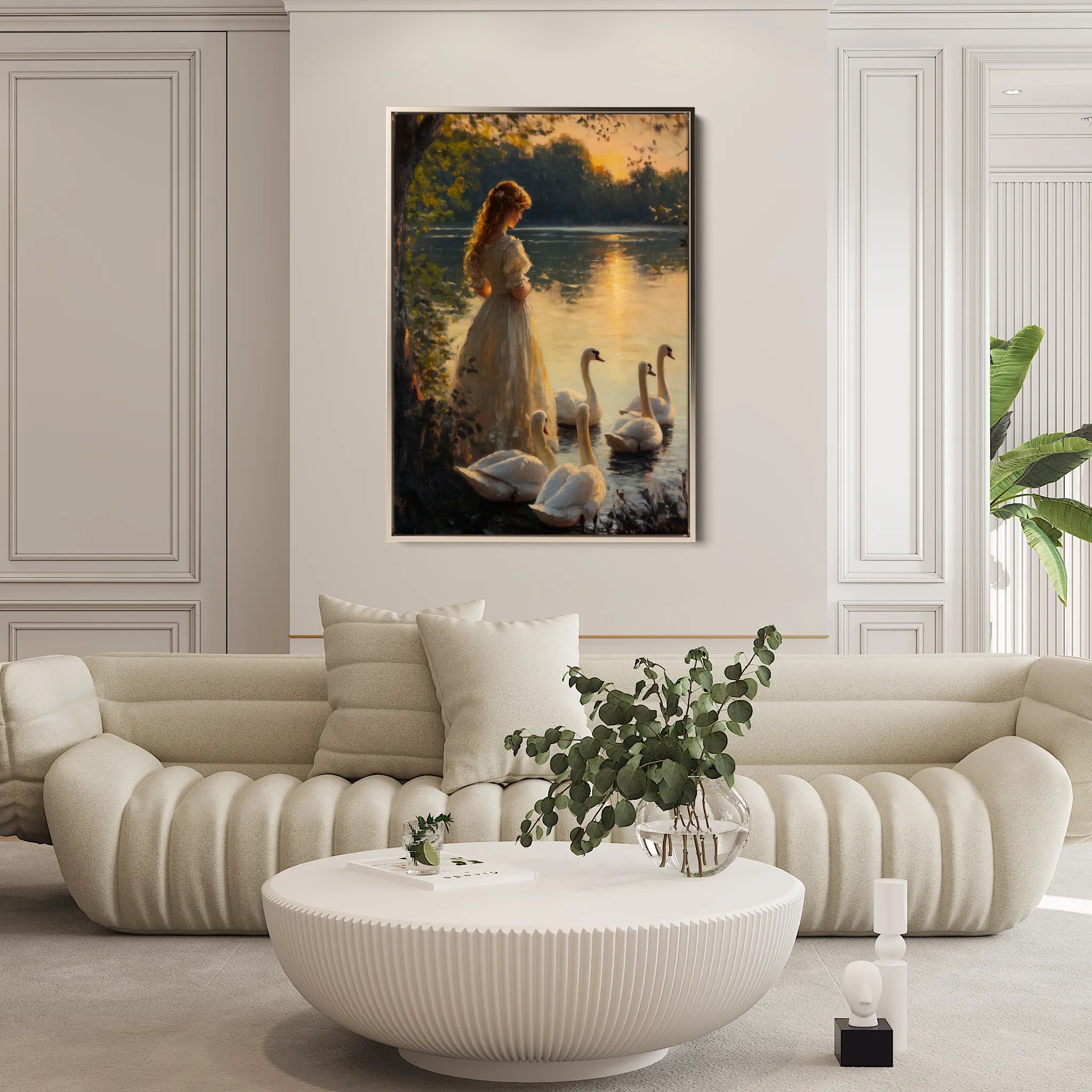Classic 048 Canvas Art 60 x 40 cm / Black