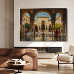 Orientalist 048 Canvas Art 60 x 40 cm / Black