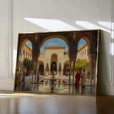 Orientalist 048 Canvas Art 60 x 40 cm / Black