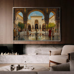 Orientalist 048 Canvas Art 60 x 40 cm / Black