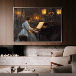 Classic 049 Canvas Art 60 x 40 cm / Black