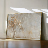 Floral 049 Canvas Art 60 x 40 cm / Black