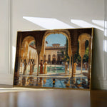 Orientalist 049 Canvas Art 60 x 40 cm / Black