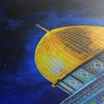 Palestine 049 Canvas Art 60 x 40 cm / Black