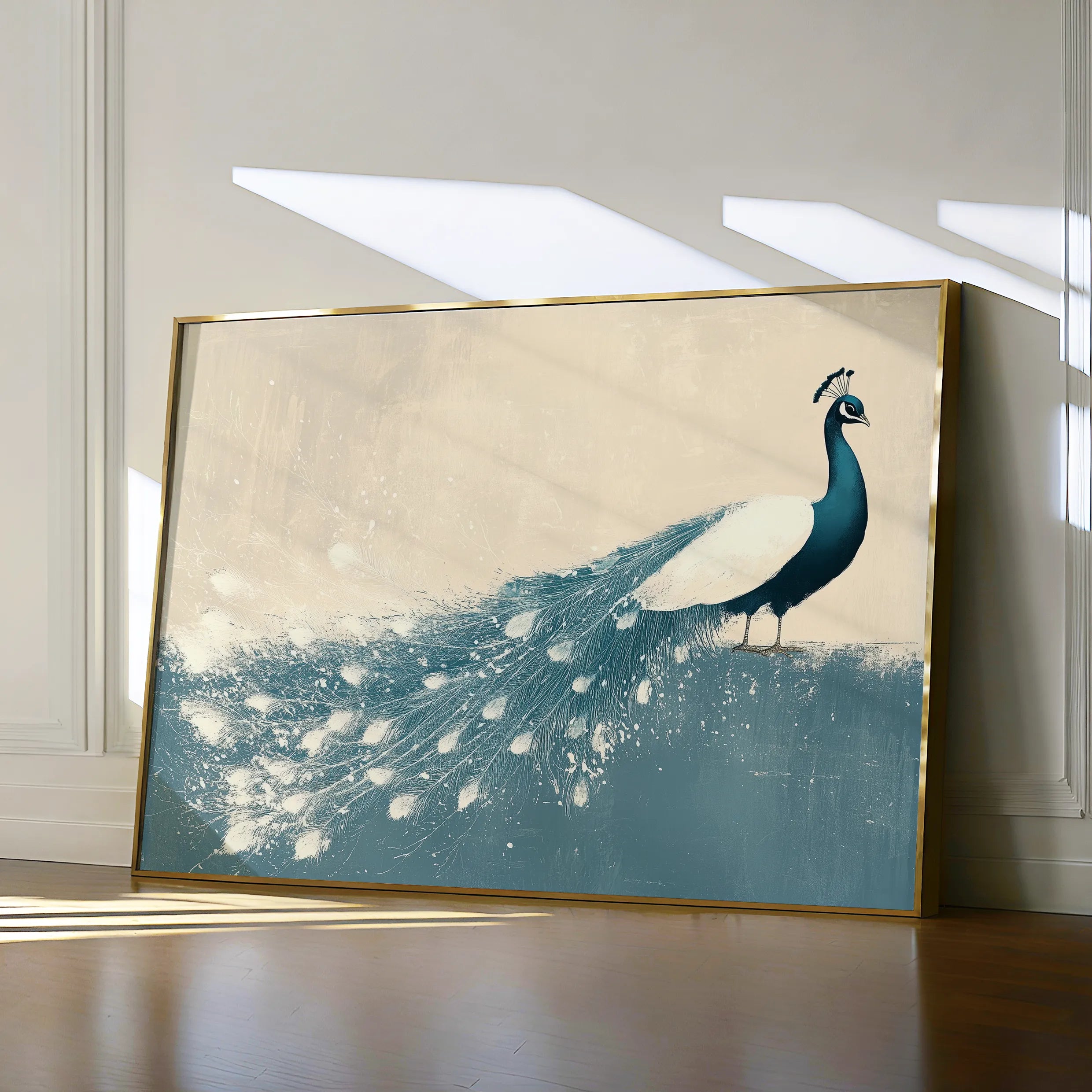 Animals 050 Canvas Art 60 x 40 cm / Black