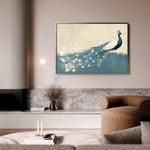 Animals 050 Canvas Art 60 x 40 cm / Black