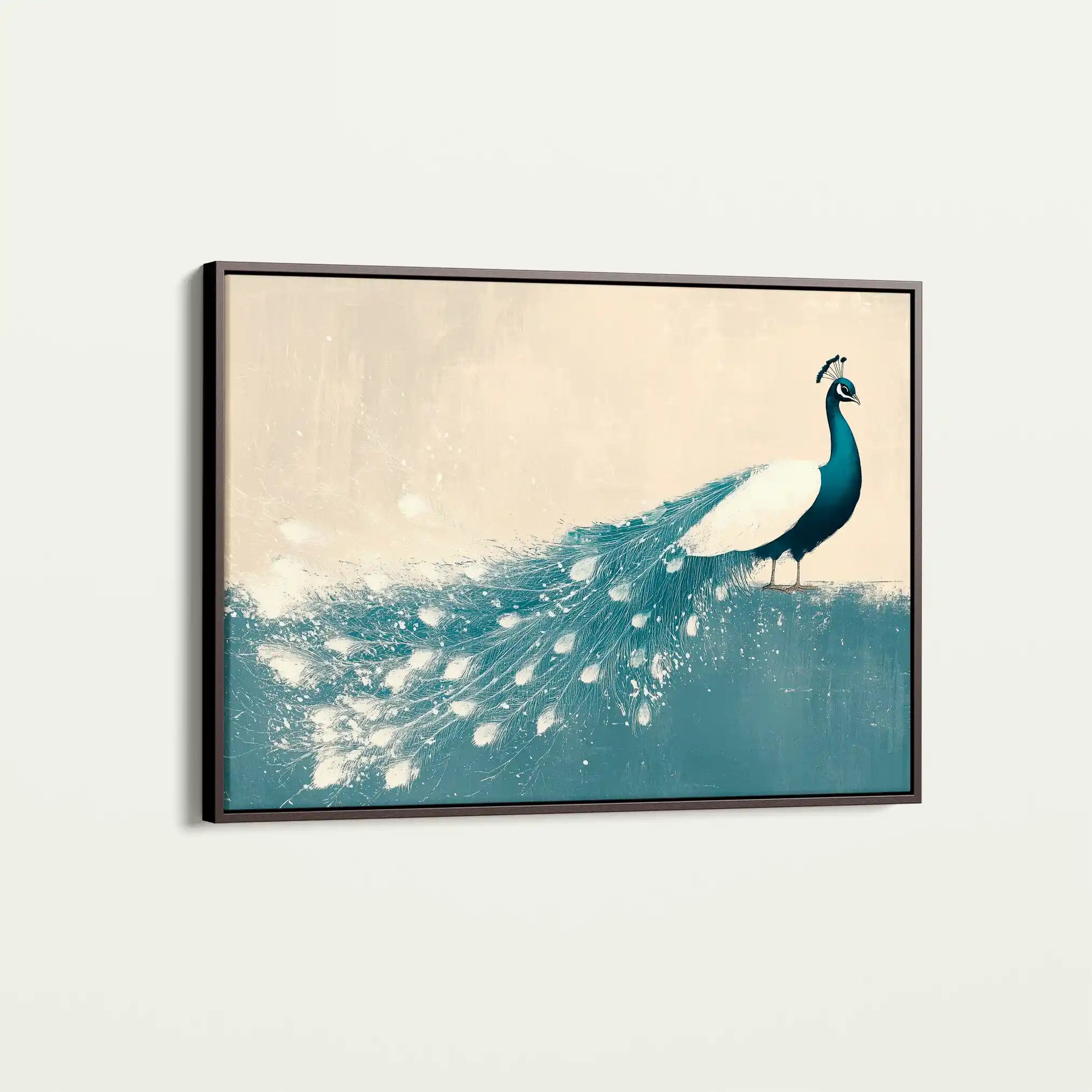 Animals 050 Canvas Art 60 x 40 cm / Black
