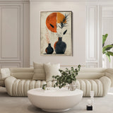 Boho 050 Canvas Art 60 x 40 cm / Black