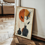 Boho 050 Canvas Art 60 x 40 cm / Black