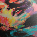 Portrait 050 Canvas Art 60 x 40 cm / Black