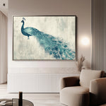 Animals 051 Canvas Art 60 x 40 cm / Black