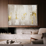 Abstract 051 Canvas Art 60 x 40 cm / Black