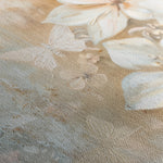 Floral 051 Canvas Art 60 x 40 cm / Black
