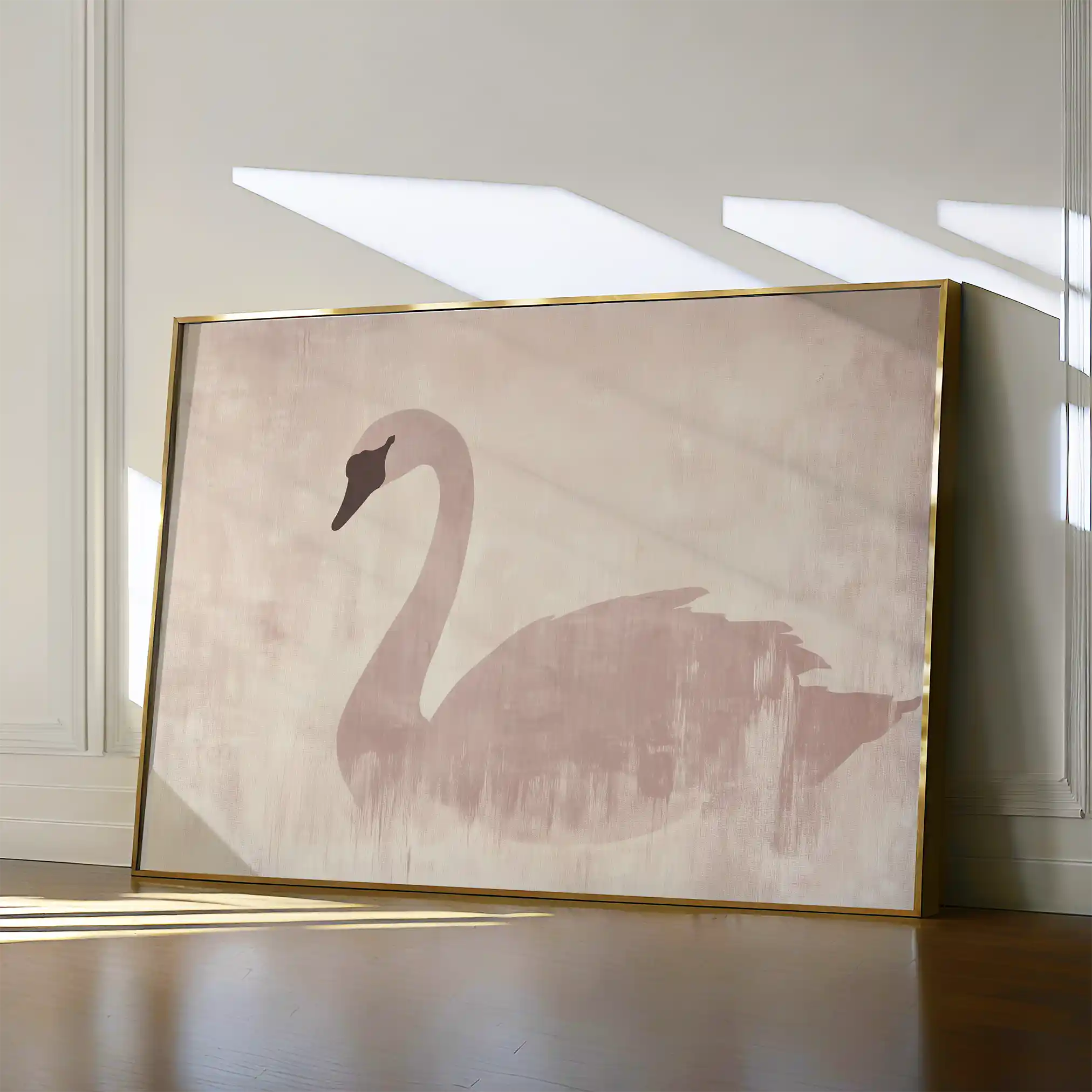 Animals 052 Canvas Art 60 x 40 cm / Black